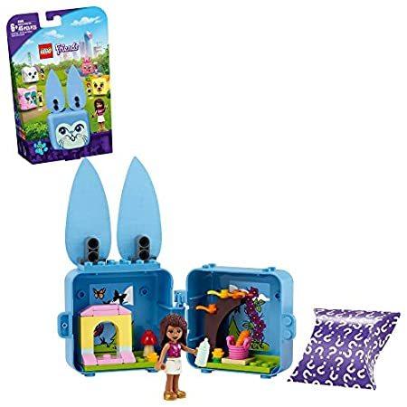 LEGO Friends Andrea’s Bunny Cube 41666 Building Kit; Rabbit Toy for Kids wi