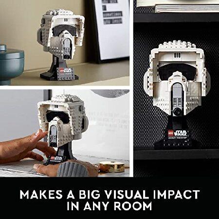 Lego Star Wars Scout Trooper Helmet 75305 Collectible Building Toy， New 2021 (471 Pieces)