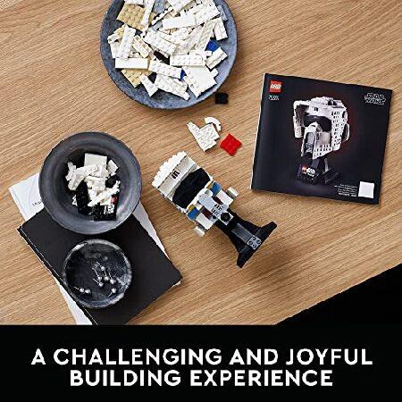 Lego Star Wars Scout Trooper Helmet 75305 Collectible Building Toy， New 2021 (471 Pieces)