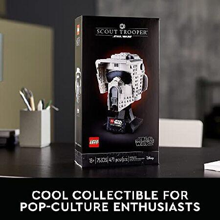 Lego Star Wars Scout Trooper Helmet 75305 Collectible Building Toy， New 2021 (471 Pieces)