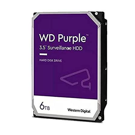 Western Digital HDD 6TB WD Purple 監視システム 3.5インチ