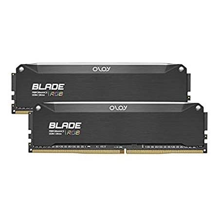 OLOy DDR4 RAM 32GB (2x16GB) Blade Aura Sync RGB 3600 MHz CL18 1.35V 288-Pin