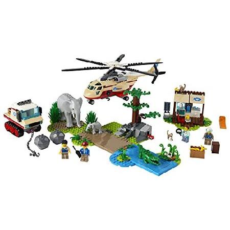 レゴ(LEGO) シティ 出動！どうぶつレスキュー 60302 おもちゃ ブロック プレゼント 乗り物 のりもの 動物 どうぶつ 男の子 女の子 6歳以上