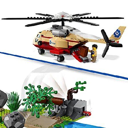 レゴ(LEGO) シティ 出動！どうぶつレスキュー 60302 おもちゃ ブロック プレゼント 乗り物 のりもの 動物 どうぶつ 男の子 女の子 6歳以上