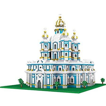 dOvOb Micro Mini Blocks Smolny Cathedral Building and Architecture Model Se