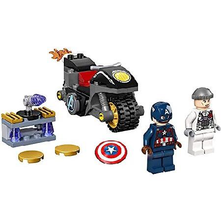 レゴ マーベル キャプテンアメリカ ハイドラ フェイスオフ 76189 コレクション用組み立てキット キャプテンアメリカ オートバイセット 2021 (49ピース)_1