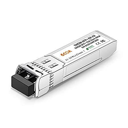 6COMGIGA 10G DWDM SFP+ 1530.33nm 40km DOM LC SMF Transceiver Module for Cis