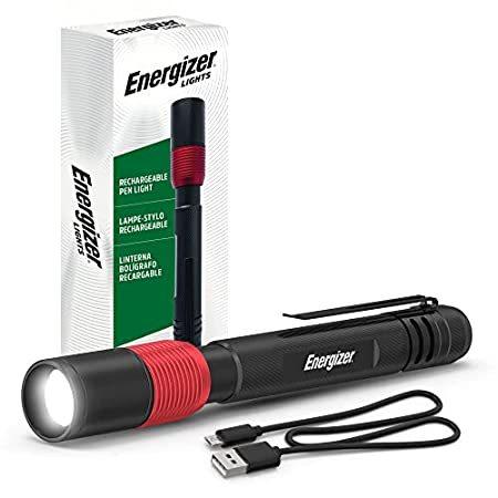 Energizer 充電式ペンライト 防水 ミニ懐中電灯 400ルーメン LED作業灯 メカニックツール用