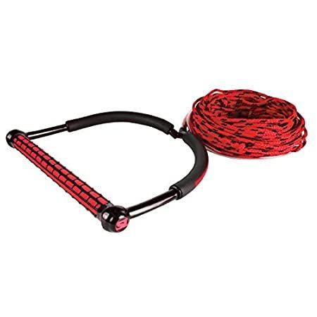 Liquid Force TR9 Handle with Static Wakeboard Rope - 70ft/Red｜pennylane2022