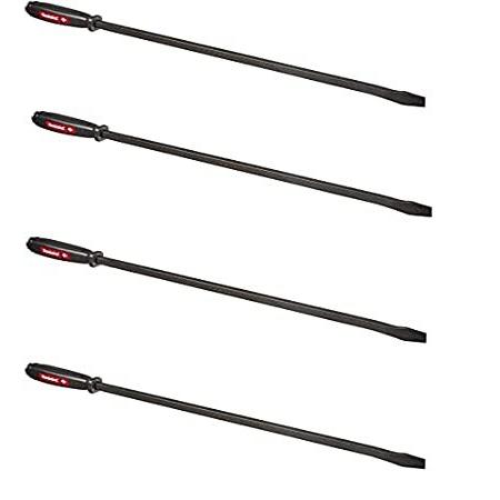 Mayhew 60147 24-S Dominator Pry Bar, Straight, 31-Inch OAL (1, Four Pack)