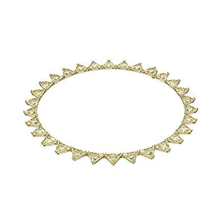 SWAROVSKI レディース ミレニア クリスタルネックレス ジュエリーコレクション, One Size, クリスタル、ゴールドメッキ。, 宝石なし