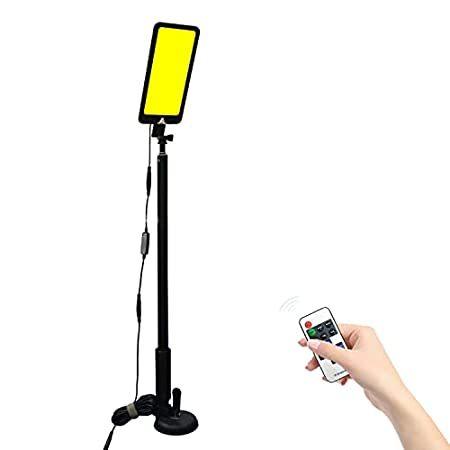 CREATIGER LEDキャンプライト ポータブル伸縮ポール 吸盤付き 9600ルーメン キャンプ ハイキング BBQ 夜釣り アウトドア 屋内 緊