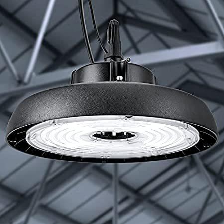 LED　High　Bay　Shop　UFO　for　Lights　Light　Dimmable　21,000l　Workshop　150W　1-10V