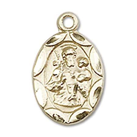 Bonyak Jewelry 14k Yellow Gold-Filled St. Joseph Pendant, Size 1/2 x 1/4 in