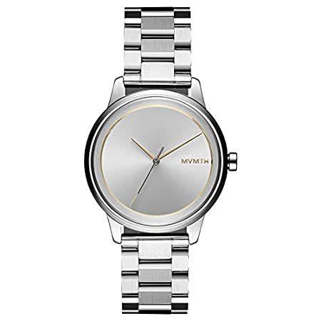 MVMT Profile Watch for Men and Women, 44 MM | Stainless Steel, Analog Minim