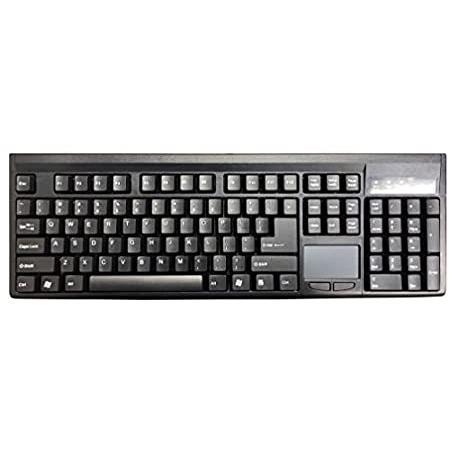 Solidtek ASK7092BU Full Size USB Keyboard with Touchpad