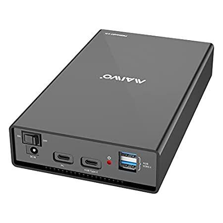 MAIWO 外付けハードドライブエンクロージャ 3.5 2.5インチ SATA SSD HDD USB C - SATA IIIハードドライブケース｜pennylane2022