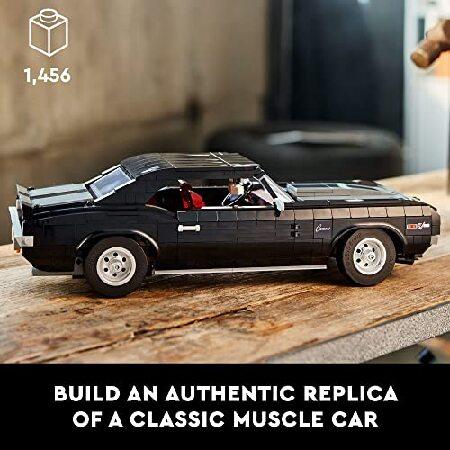 LEGO Icons シボレー カマロ Z28 10304、カスタマイズ可能なクラシックカーレプリカモデル組み立てキット、1969年ヴィンテージアメリカンマッスルカー、ティーン_2