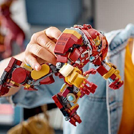 LEGO Marvel The Hulkbuster: The Battle of Wakanda 76247， Action Figure， Buildable Toy with Hulk Bruce Banner Minifigure， Avengers: Infinity War Set fo_3