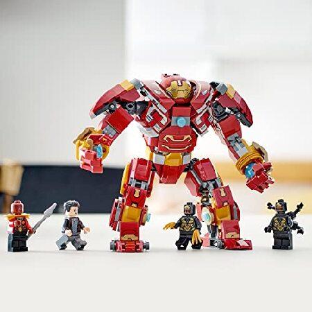 LEGO Marvel The Hulkbuster: The Battle of Wakanda 76247， Action Figure， Buildable Toy with Hulk Bruce Banner Minifigure， Avengers: Infinity War Set fo_5