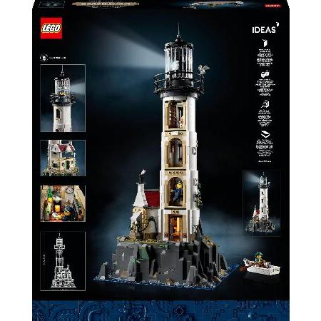 レゴ(LEGO) アイデア 灯台 (モーター付き) おもちゃ 玩具 プレゼント 誕生日 ブロック クリスマス 男性 女性 インテリア オシャレ 母 父 21335_5