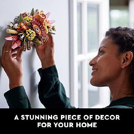LEGO Icons Dried Flower Centerpiece Building Set - Artificial Flowers for Dinner Table Centerpieces， Adults Ages 18+ - Floral Home Decor - 10314_2
