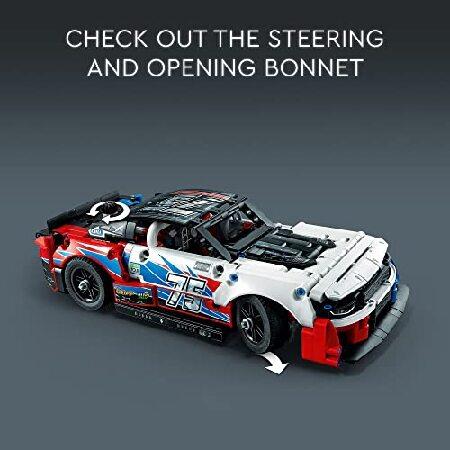 LEGO Technic NASCAR 次世代シボレー カマロ ZL1 組み立てセット 42153 - 本格的にデザインされたモデルカーとおもちゃのレーシングカーキット 収集品 レースカ_3