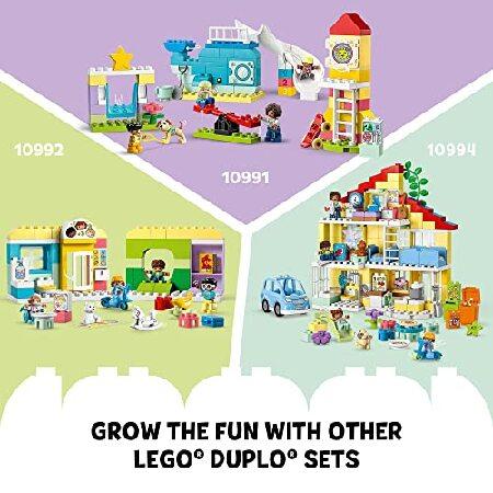 LEGO DUPLO 3in1 Tree House 10993 Creative Building Toy for Toddlers， Includes 8 Figures for Teaching Social Skills， Playing Together and Group Play， G_5