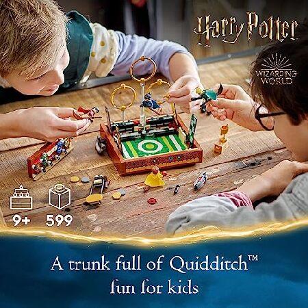 LEGO Harry Potter Quidditch Trunk 76416 Buildable Harry Potter Toy; Birthday Gift Idea for Kids Aged 9+; Open the Buildable Box to Reveal a Quidditch