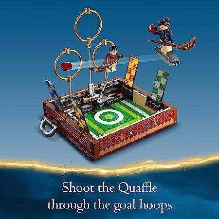 LEGO Harry Potter Quidditch Trunk 76416 Buildable Harry Potter Toy; Birthday Gift Idea for Kids Aged 9+; Open the Buildable Box to Reveal a Quidditch