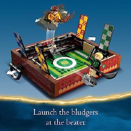 LEGO Harry Potter Quidditch Trunk 76416 Buildable Harry Potter Toy; Birthday Gift Idea for Kids Aged 9+; Open the Buildable Box to Reveal a Quidditch