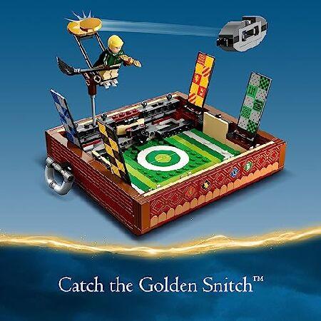 LEGO Harry Potter Quidditch Trunk 76416 Buildable Harry Potter Toy; Birthday Gift Idea for Kids Aged 9+; Open the Buildable Box to Reveal a Quidditch