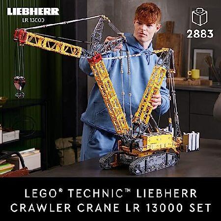 レゴ(LEGO) テクニック リープヘル クローラー クレーン LR 13000 42146 上級組み立てキット 大人用 やりがいのあるプロジェクトを組み立てて飾る ウィンチシス_1