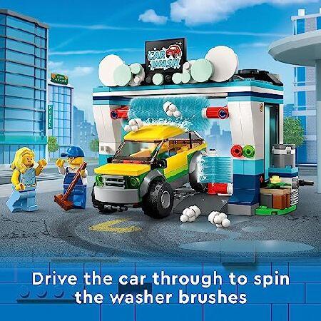 LEGO（レゴ） レゴシティ(LEGO)シティ洗車60362組み立ておもちゃセット