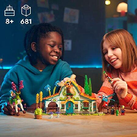 LEGO DREAMZzz Stable of Dream Creatures 71459 Fantasy Animal Toy Set for Kids， 2 Building Options to Create Mythical Flying Pegasus or Forest Guardian_1