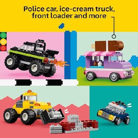 レゴ(LEGO) クラシック のりものをつくろう おもちゃ 玩具 誕生日 プレゼント ブロック 知育 男の子 女の子 子供 5歳 6歳 7歳 8歳 乗り物 車 ミニカー 11036_4