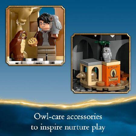 レゴ(LEGO) ハリーポッター ホグワーツ城 フクロウラリー おもちゃ 魔法の世界 ファンタジー おもちゃ 女の子と男の子向け ハリーポッター城プレイセット 3つの_3