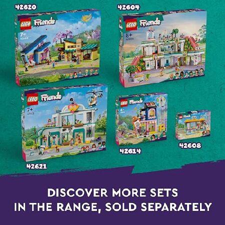 LEGO Friends Heartlake City Shopping Mall Toy， Building Kit with Mini-Doll Accessories for Kids to Build Social Skills and Play Together， Gift Set for_5
