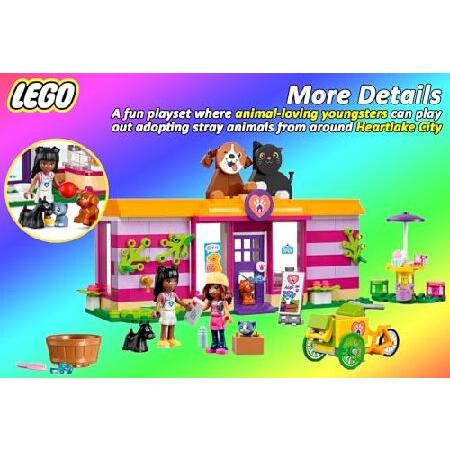 レゴ(LEGO) フレンズ ペット養子縁組カフェ(292ピース) 41699の画像
