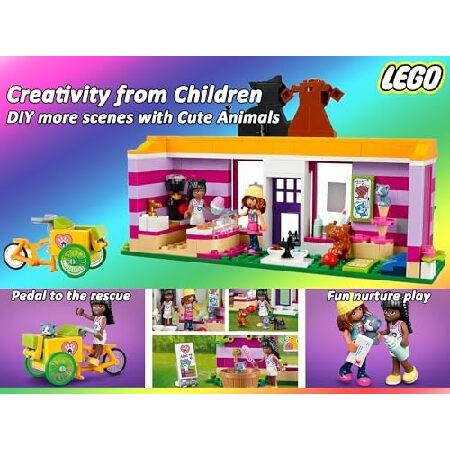 レゴ(LEGO) フレンズ ペット養子縁組カフェ(292ピース) 41699の画像