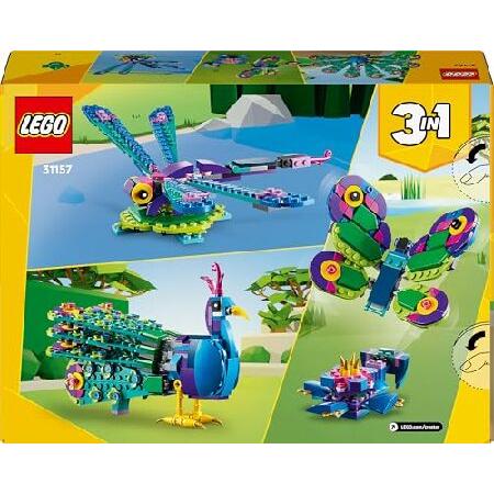 レゴ（LEGO) クリエイター クジャク 31157 7歳以上_4