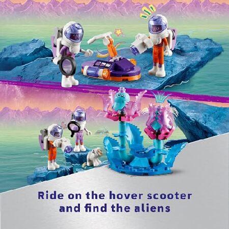 LEGO Friends Space Research Rover Space Toy and Science Playset， Space Gift for Kids with 2 Mini-Dolls， a Dog and 2 Alien Figures， Birthday Gift for S_3