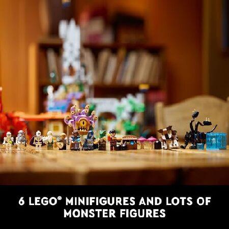 LEGO Ideas ダンジョンズ＆ドラゴンズ:レッドドラゴンズテイルビルディングセット 大人用 ダンジョンズアンドドラゴンズ ギフトアイデア ウィザーズオブザコース_4