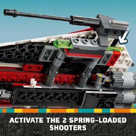 レゴ(LEGO) スターウォーズ ジェダイボブのスターファイター 組み立て可能なおもちゃの乗り物、レンガ造りのスターウォーズスターシップ、ジェダイボブのミニフ_3