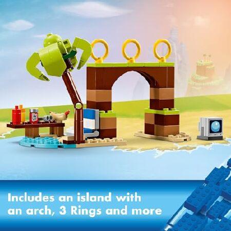 レゴ(LEGO) ソニック・ザ・ヘッジホッグ:テイルズアドベンチャーボートインタラクティブおもちゃ組み立てセット、ソニックキャラクターとウォータースキー付きビ