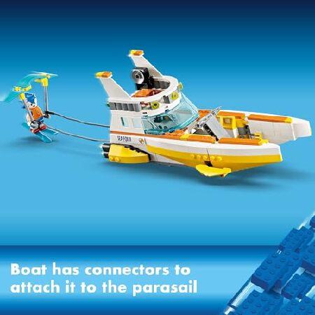 レゴ(LEGO) ソニック・ザ・ヘッジホッグ:テイルズアドベンチャーボートインタラクティブおもちゃ組み立てセット、ソニックキャラクターとウォータースキー付きビ
