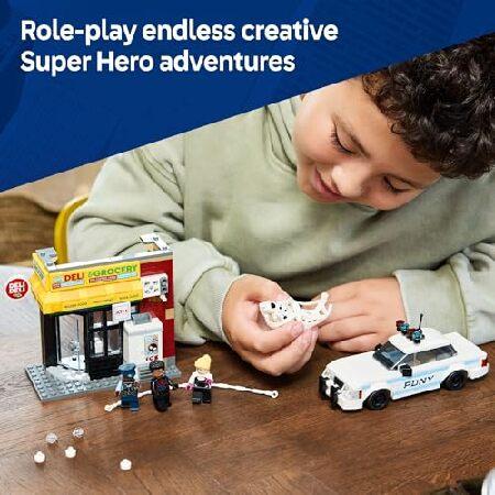 LEGO Marvel Spider-Verse Miles Morales vs. The Spot Building Toy Set - Marvel Superhero Toy for Kids， Boys and Girls， Ages 9+ - with 4 Minifigures - G_4