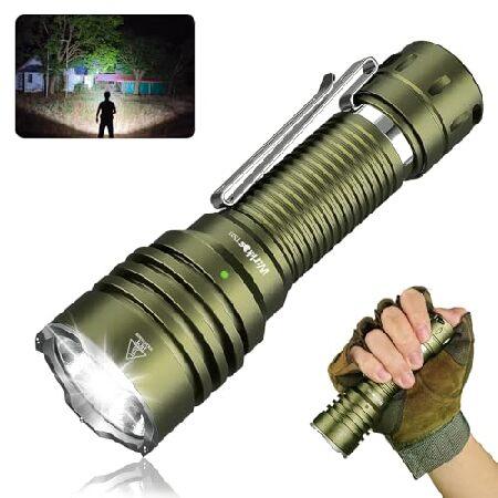 Wurkkos TS23 Tactical Flashlight,5000 High Lumens Rechargeable