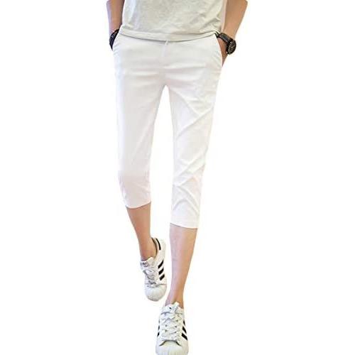 ボトムス パンツ 特上美品 Ptorクロップドパンツ メンズ チノパン 七分丈 パンツ スリム スキニーパンツ ストレッチ ハーフパンツ カジュアル 無地 白 30 0ivccgptdx Www Boulevardrestaurants Com