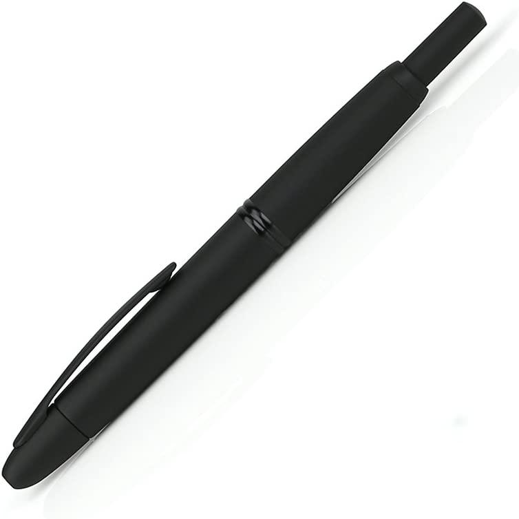 【在庫品】パイロット万年筆 キャップレス マットブラック 中字 FC-18SR-BM-M【送料無料】｜penpen-avenue｜02